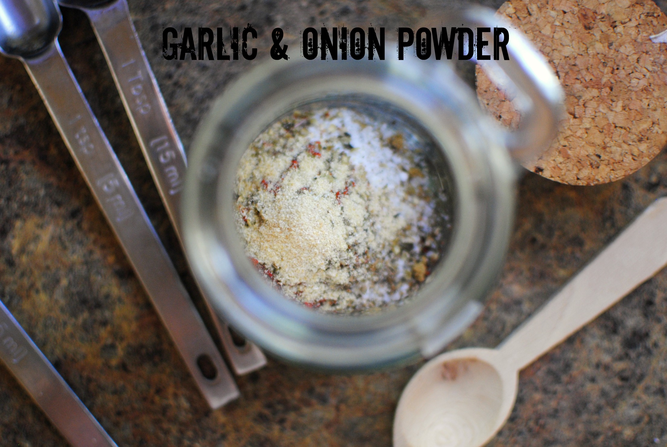 Simply Scratch garlic and onion powder Simply Scratch