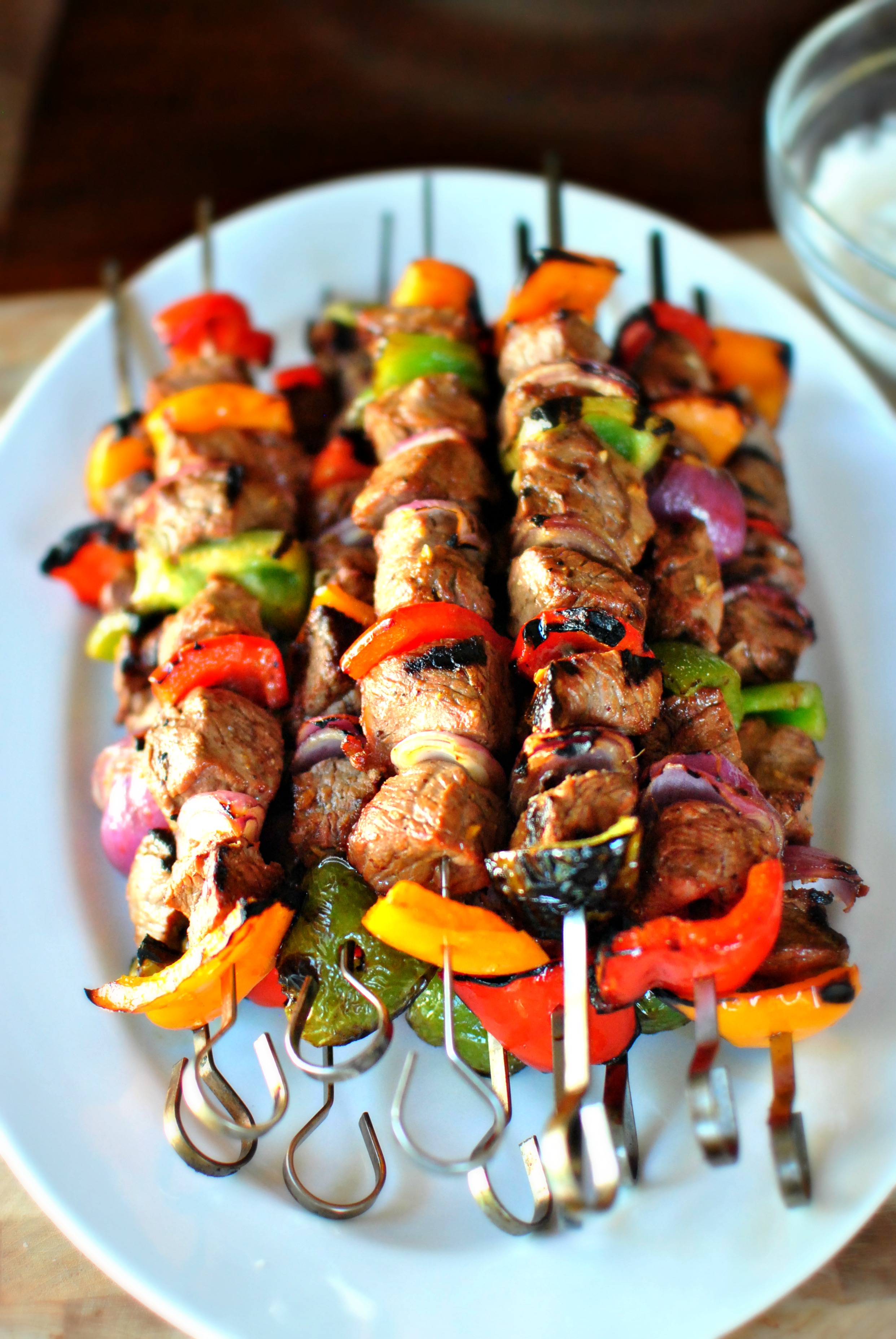 Simply Scratch Grilled Marinated Steak Kebabs - Simply Scratch