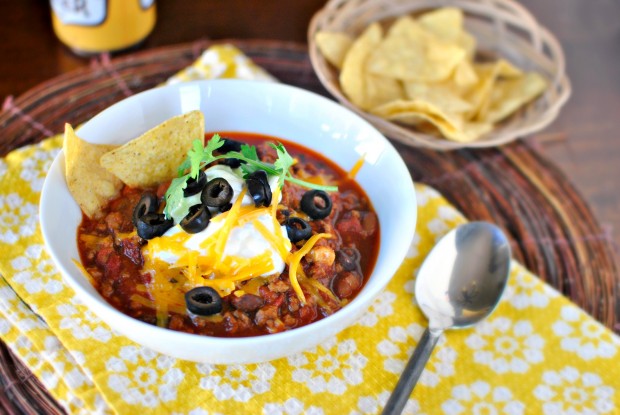 Simply Scratch Slow Cooker Taco Chili - Simply Scratch