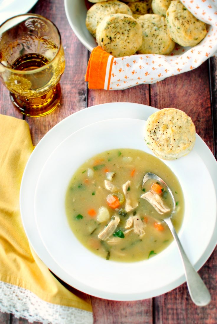 Simply Scratch Homemade Turkey Pot Pie Soup Simply Scratch 