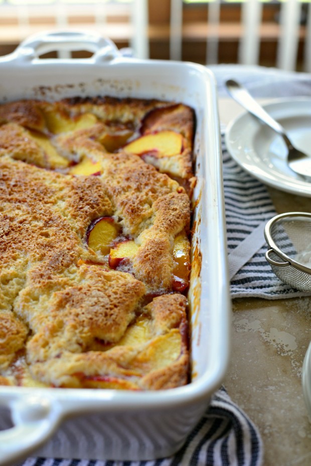 Brown Butter Peach Cobbler l www.SimplyScratch (11)