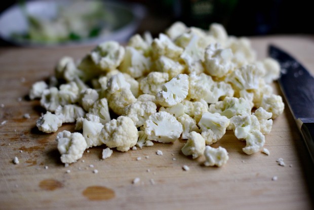 Skillet Parmesan Garlic Cauliflower l SimplyScratch.com (2)