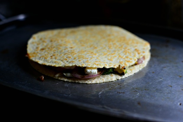 Grilled Vegetable and Pesto Quesadillas l SimplyScratch.com (17)