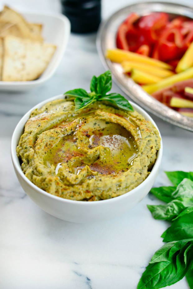 Lemon Basil Hummus l SimplyScratch.com (21)