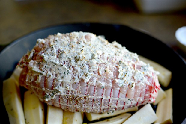 One-Pan Herb Roasted Chicken and Parsnips l SimplyScratch.co (14)