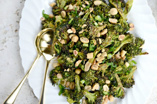 Roasted Broccoli with Peanuts l SimplyScratch.com (14)
