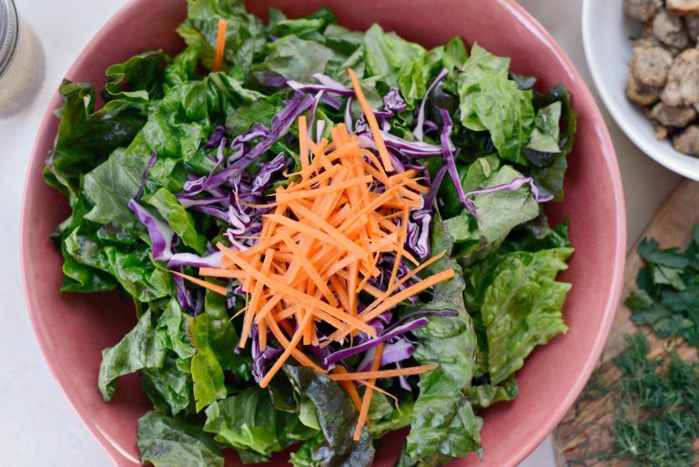 Chicken Tawook Salad With Lemon Sumac Dressing Simply Scratch