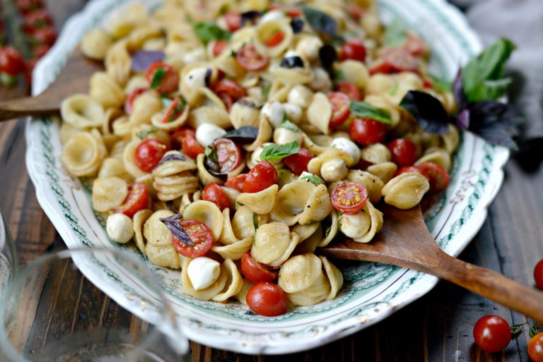 Caprese Pasta Salad Simply Scratch