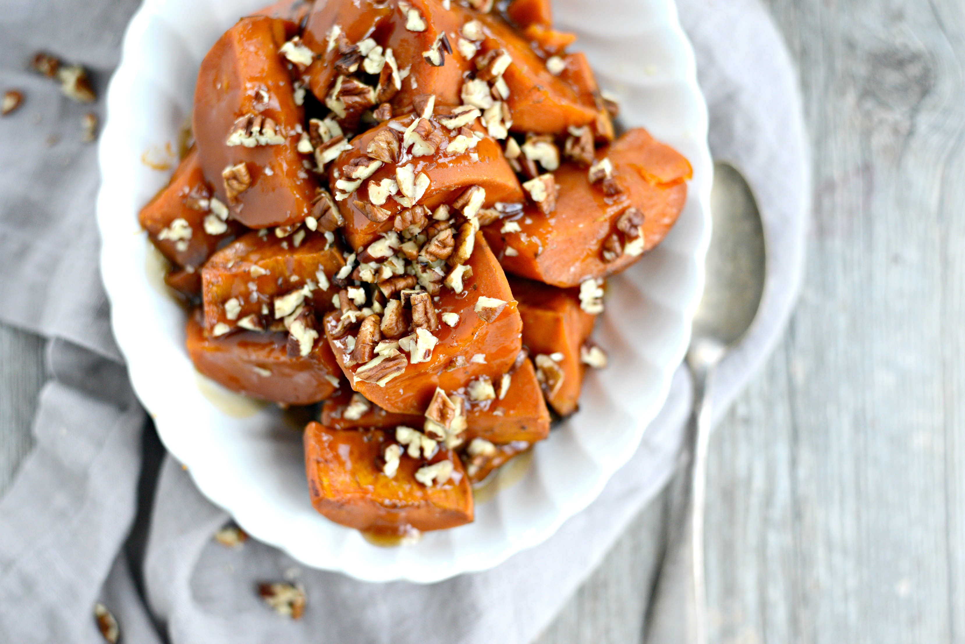 Simply Scratch Slow Cooker Candied Sweet Potatoes - Simply Scratch