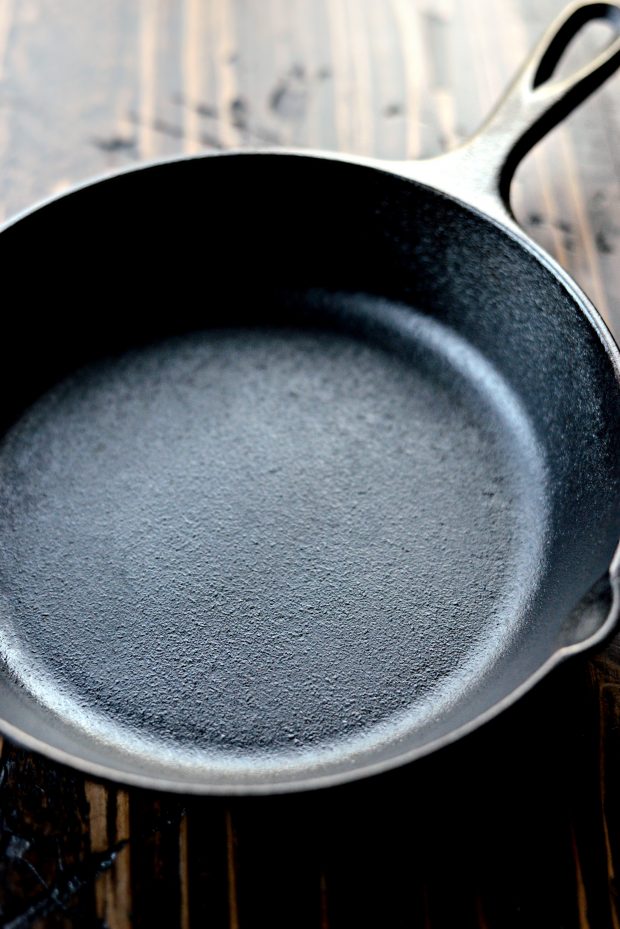 Seasoning and Cleaning Cast Iron - Simply Scratch