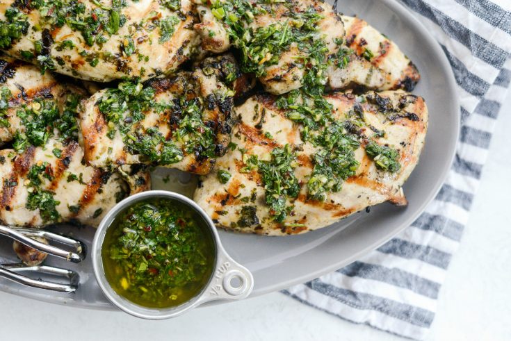 Simply Scratch Chimichurri Grilled Chicken - Simply Scratch