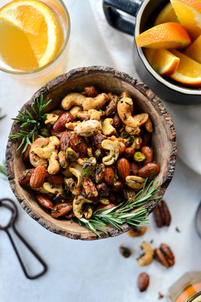 Brown-Butter Nut Mix With Rosemary and Thyme