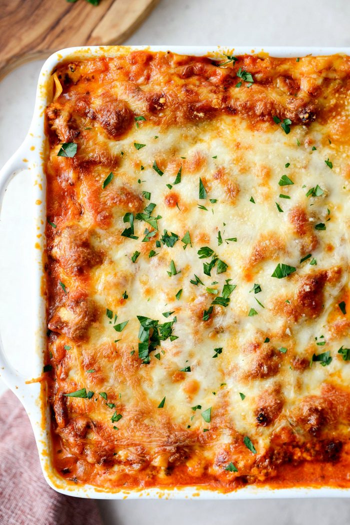 Armstrong fout behang Small Batch Lasagna - Simply Scratch