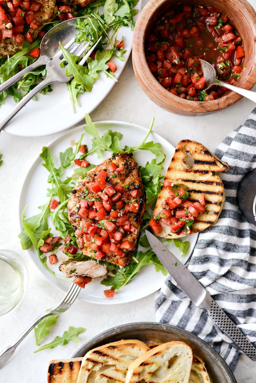 Grilled Chicken Bruschetta Simply Scratch