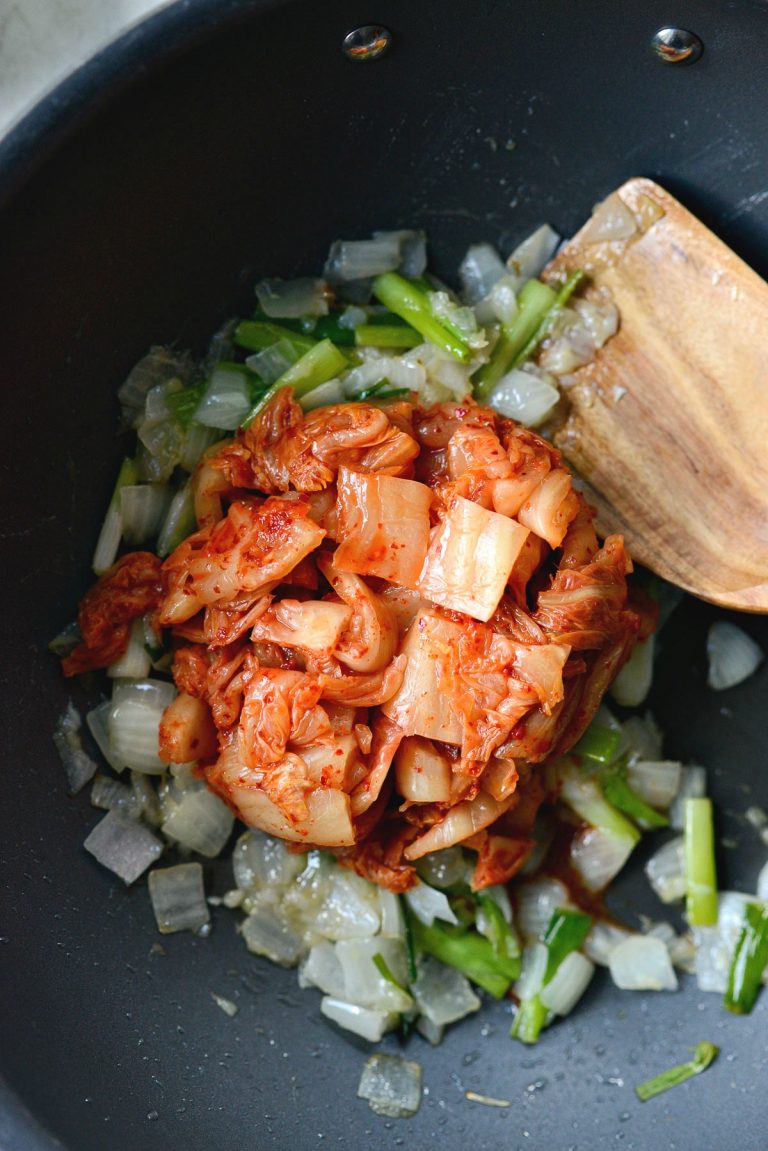 Kimchi Fried Rice Recipe Simply Scratch