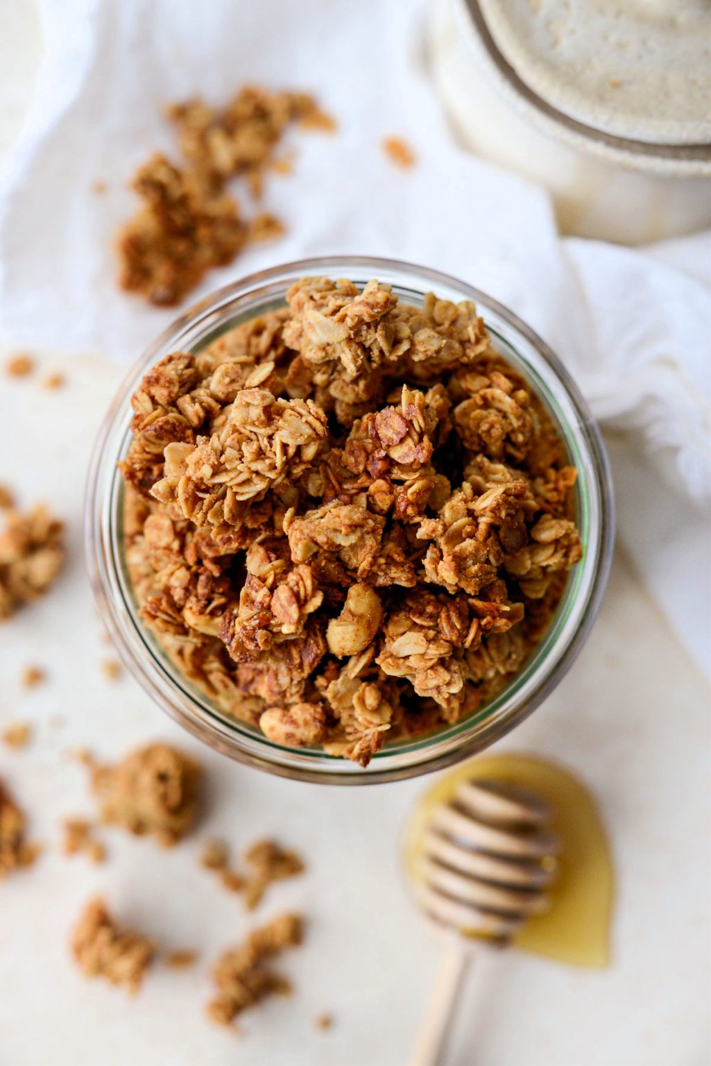 Peanut Butter Honey Granola Simply Scratch