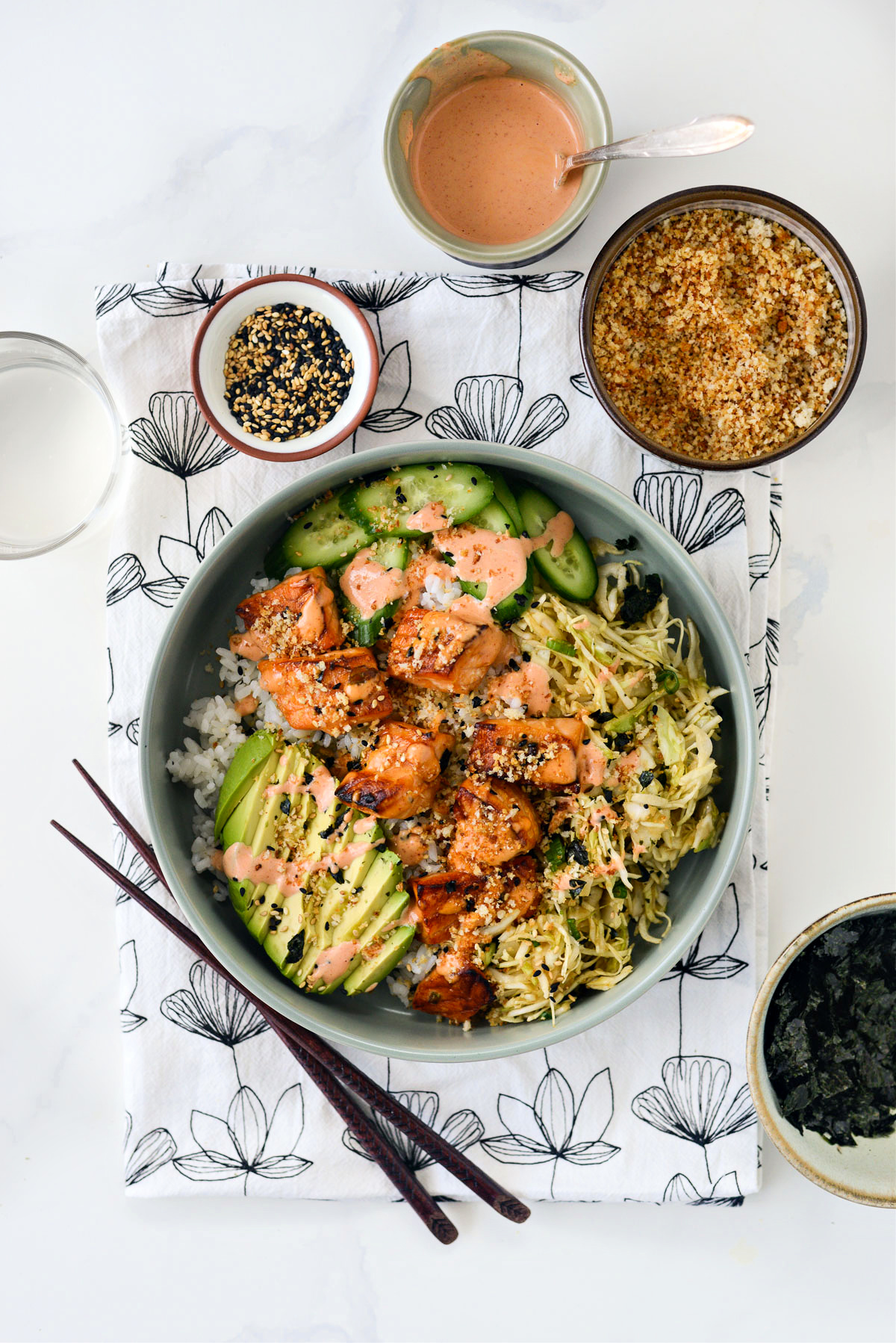 Spicy Salmon Maki Bowl Simply Scratch