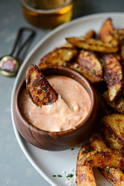 Crispy Potato Wedges Simply Scratch