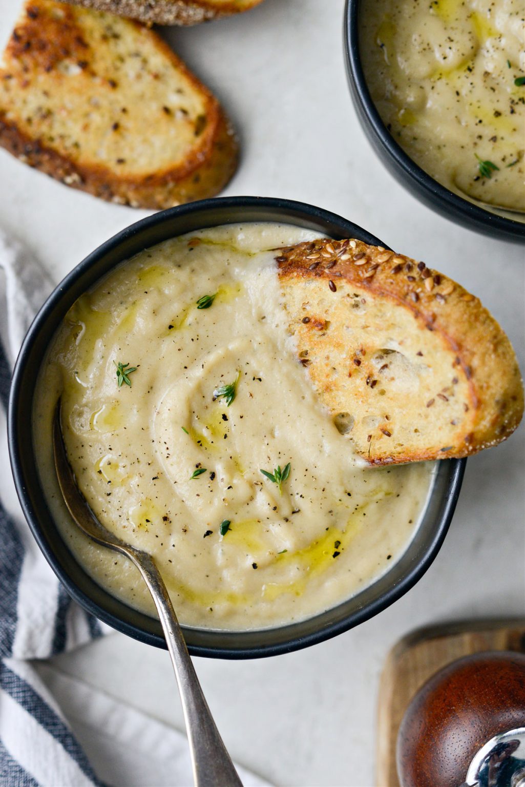 Creamy Roasted Parsnip Soup Simply Scratch