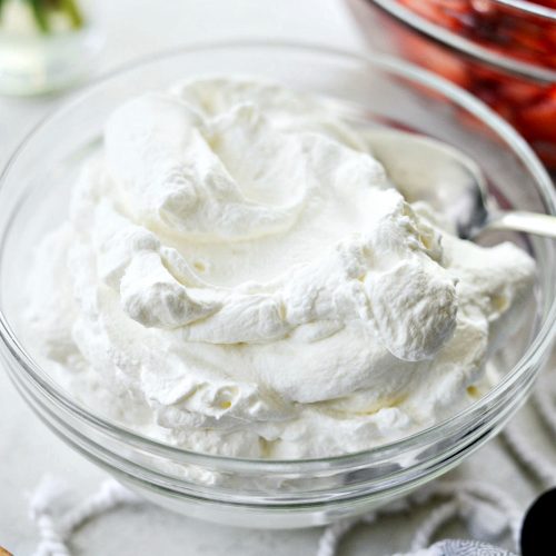 Homemade Whipped Cream Recipe Simply Scratch