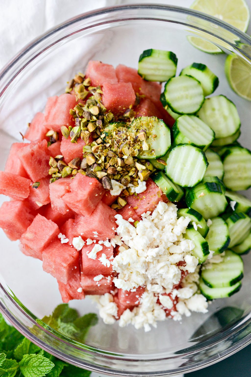 Cucumber Watermelon Feta Salad Simply Scratch