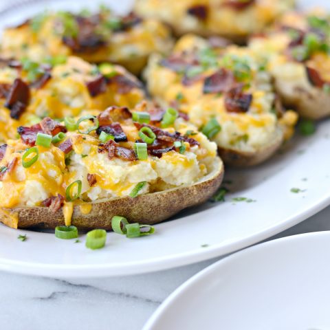 Loaded Twice Baked Potatoes - Simply Scratch