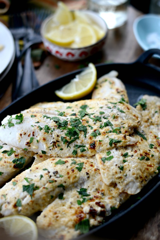 Broiled Tilapia Parmesan - Simply Scratch