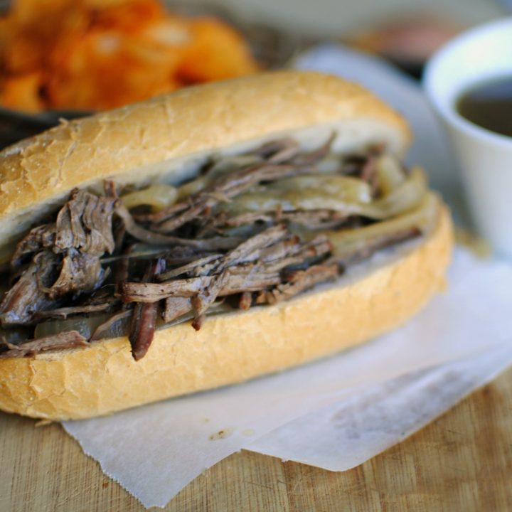 Slow Cooker French Dip Sandwiches - Simply Scratch
