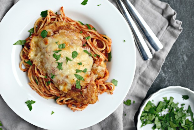 Easy Chicken Parmesan - Simply Scratch