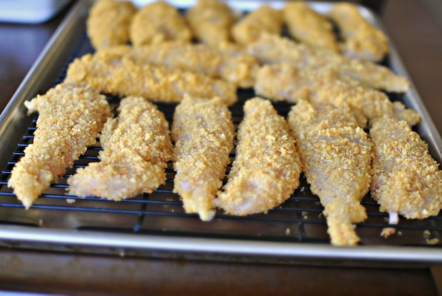 Potato Chip Crusted Chicken Tenders - Simply Scratch
