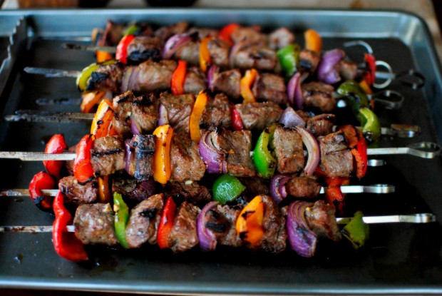 Simply Scratch Grilled Marinated Steak Kebabs - Simply Scratch