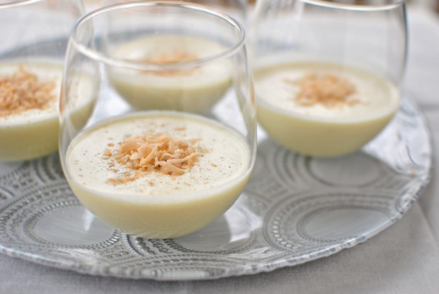 Simply Scratch Spiked Coconut Eggnog - Simply Scratch