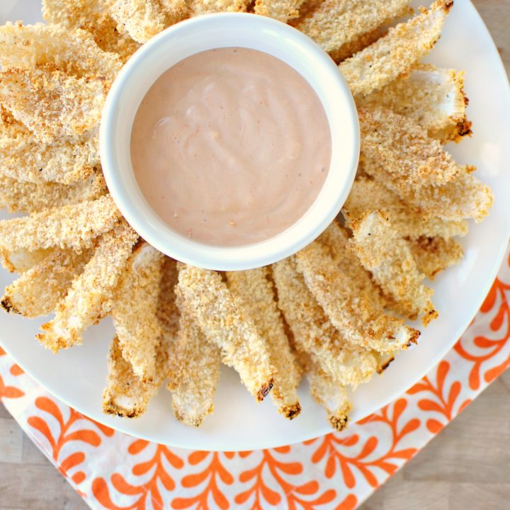 Crispy Baked Onion Petals With Fry Sauce Simply Scratch