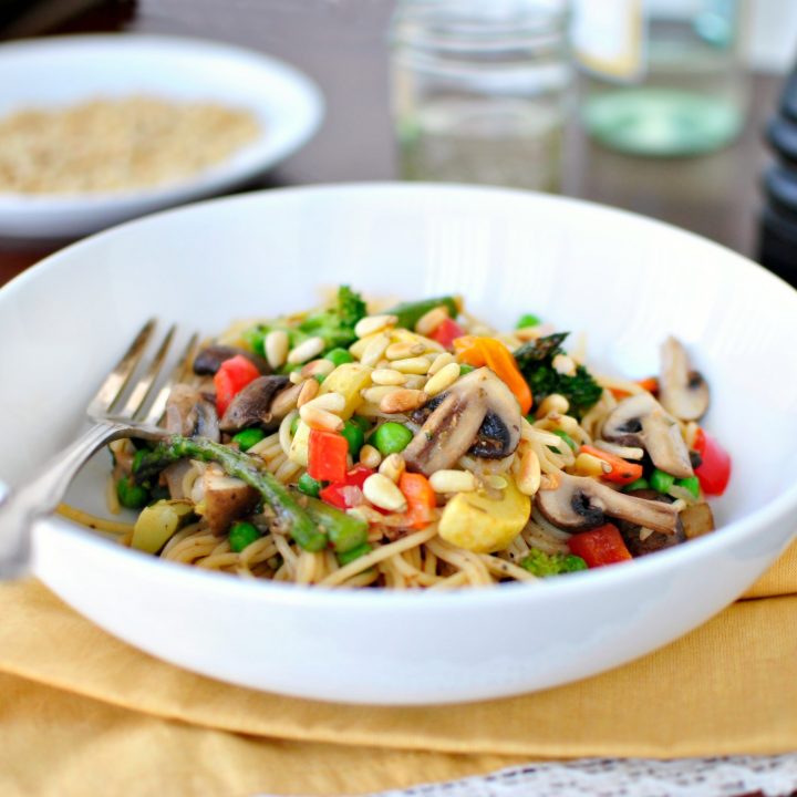 Roasted Vegetable Pasta Primavera Simply Scratch