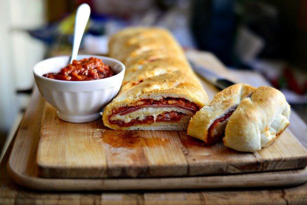 Simply Scratch Homemade Stromboli - Simply Scratch