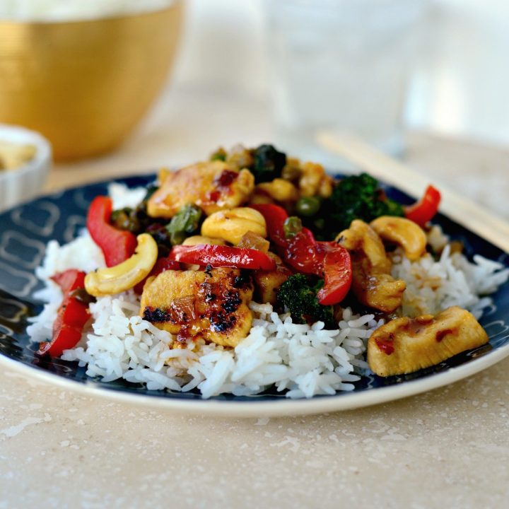 Spicy Cashew Chicken Stirfry Simply Scratch