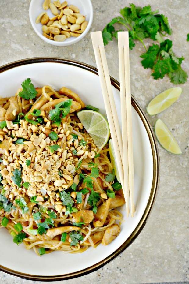 Simply Scratch Easy Chicken Pad Thai - Simply Scratch