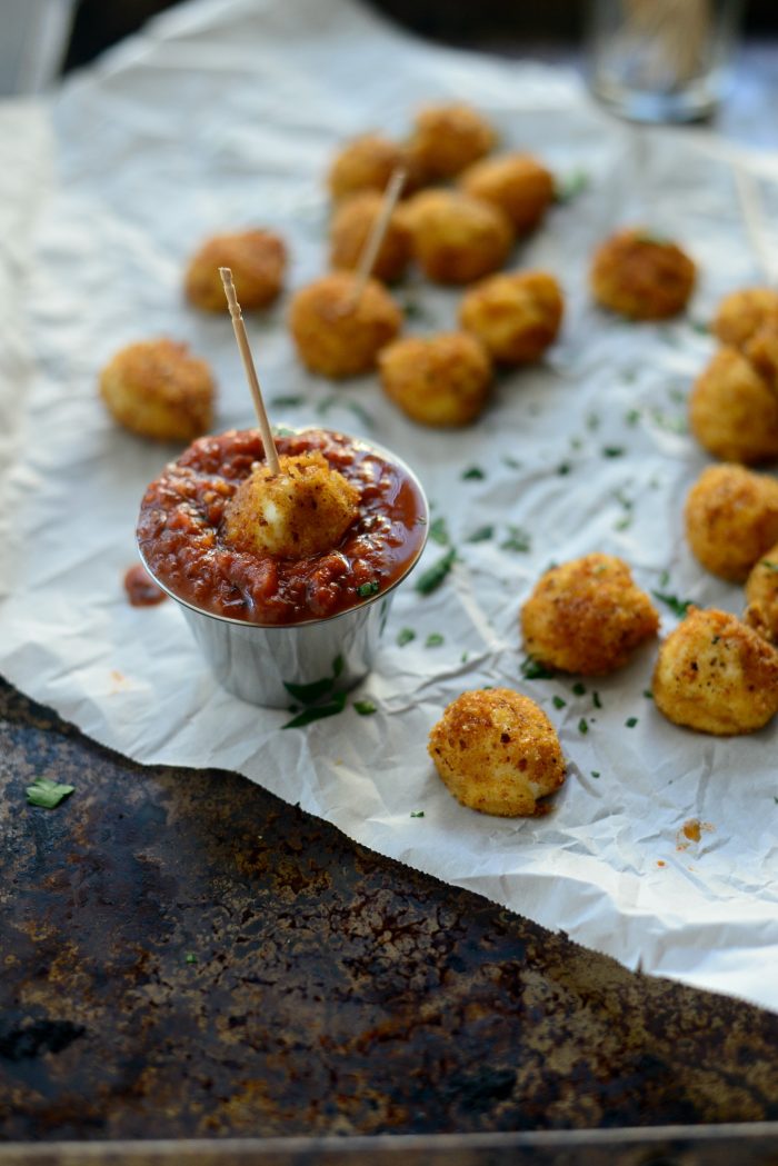 Fried Mozzarella Bites - Simply Scratch