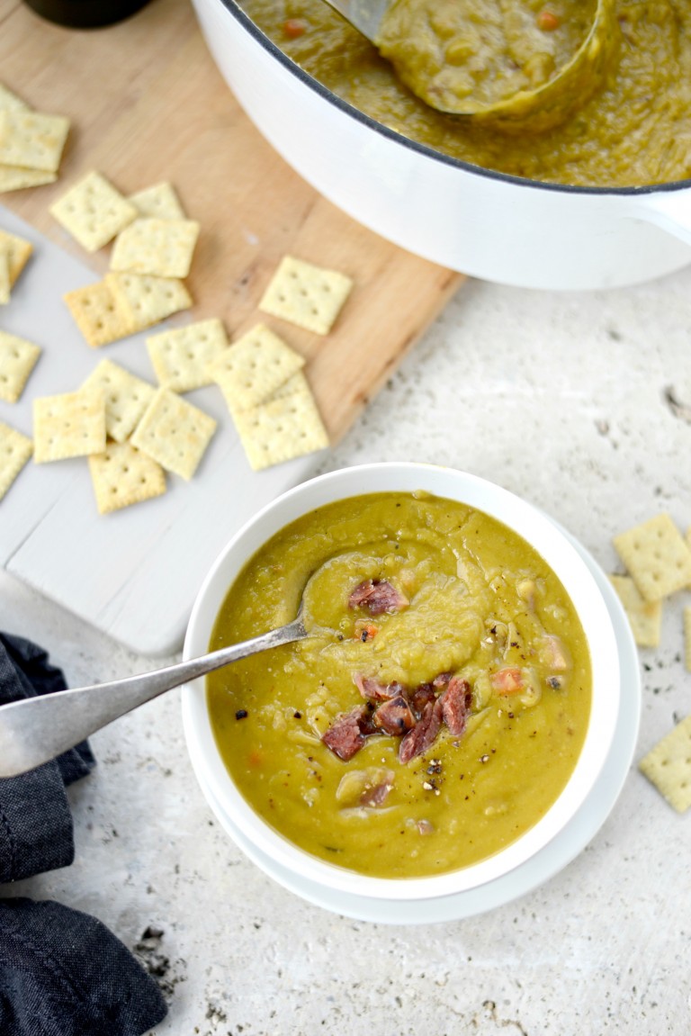 Easy Split Pea Soup with Ham - Simply Scratch