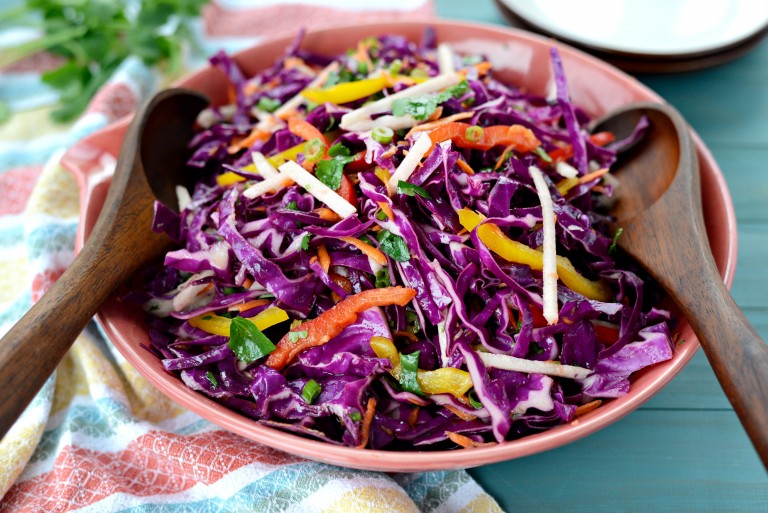 Mexican Slaw + Cumin Lime Dressing - Simply Scratch