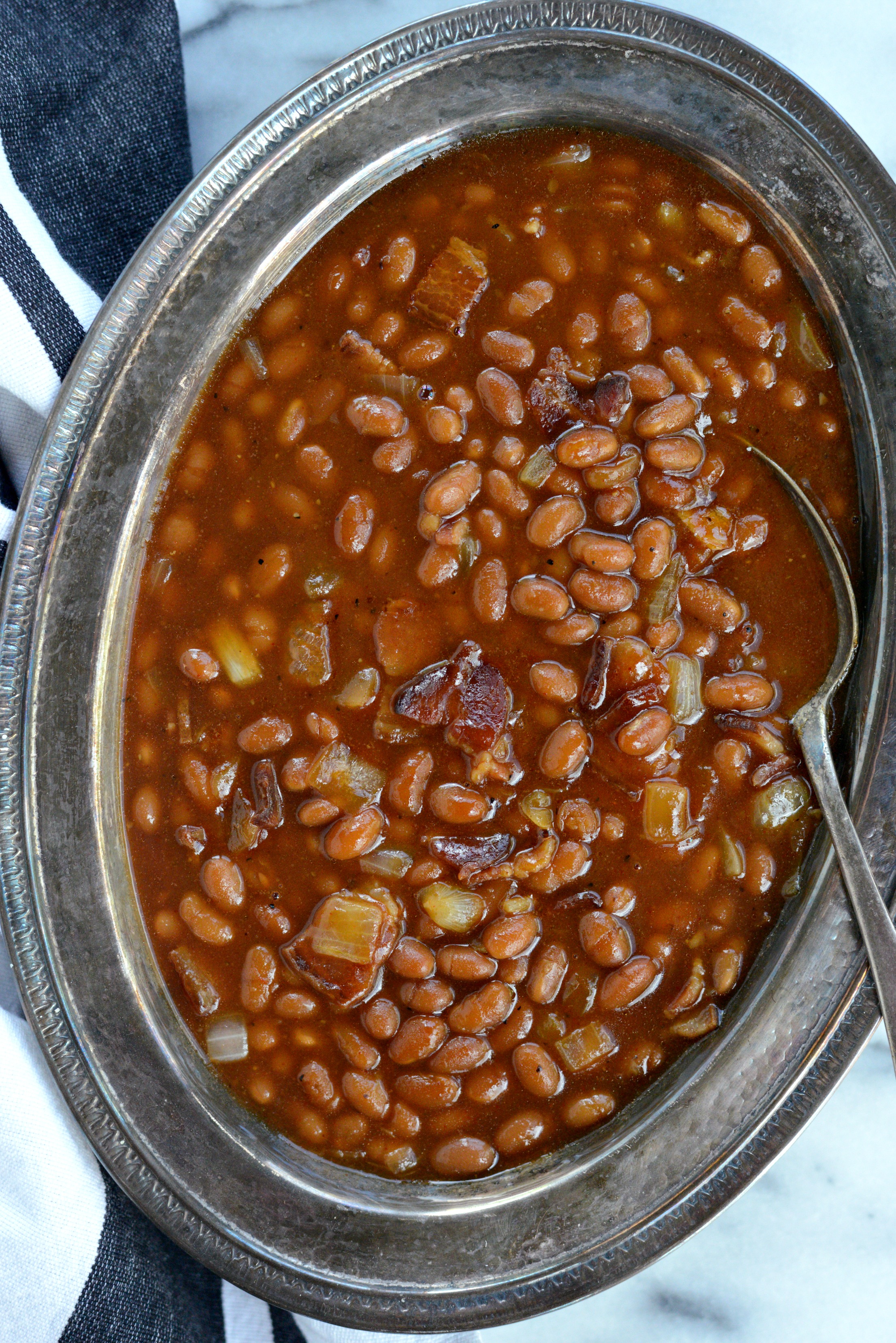 Simply Scratch 5-Ingredient Barbecue Bacon Baked Beans - Simply Scratch