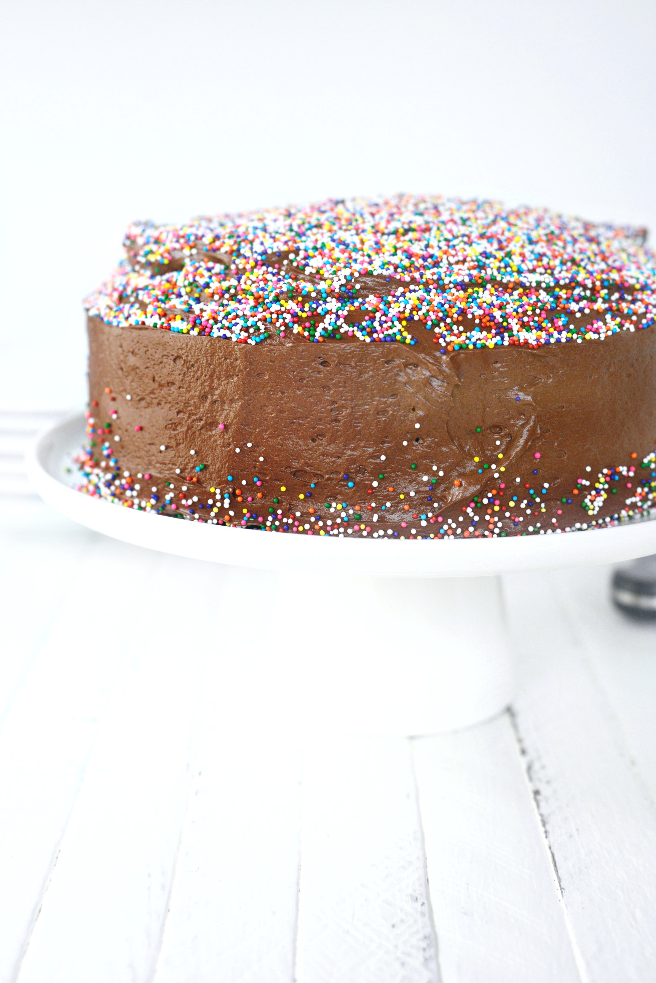 Easy Chocolate Cake Recipe with Fluffy Chocolate Buttercream Frosting