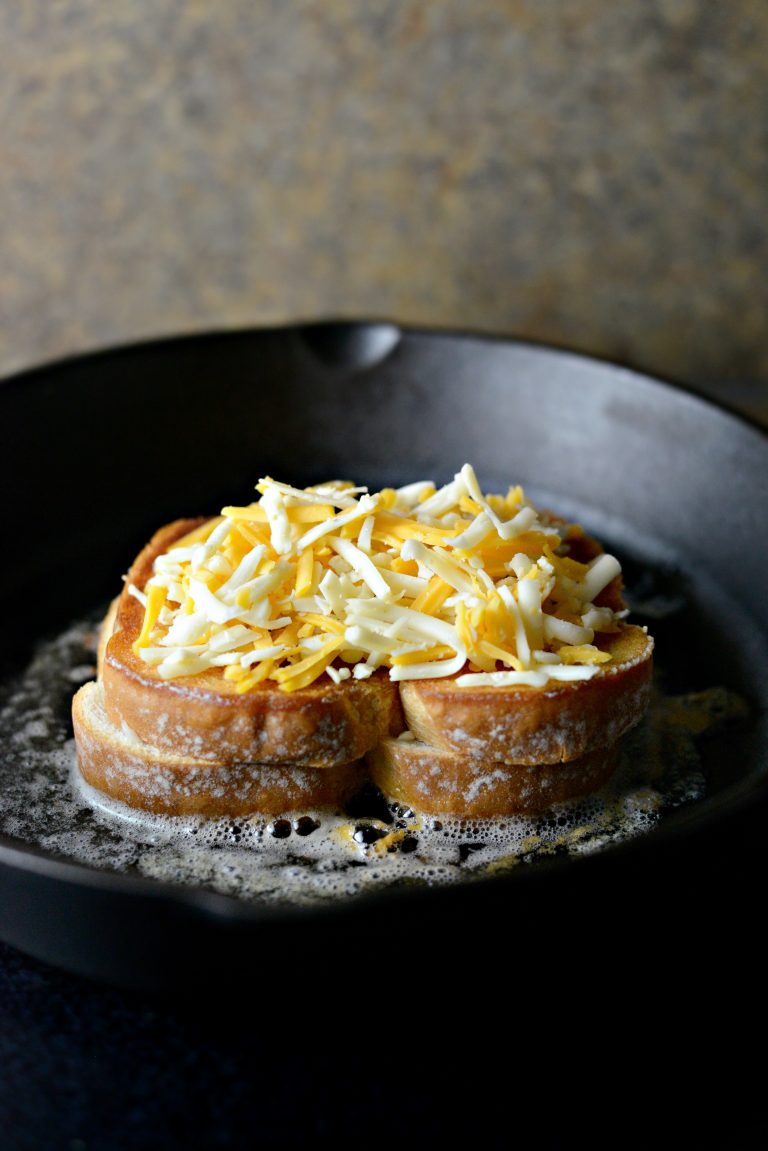 Double Decker Grilled Cheese Sandwich - Simply Scratch