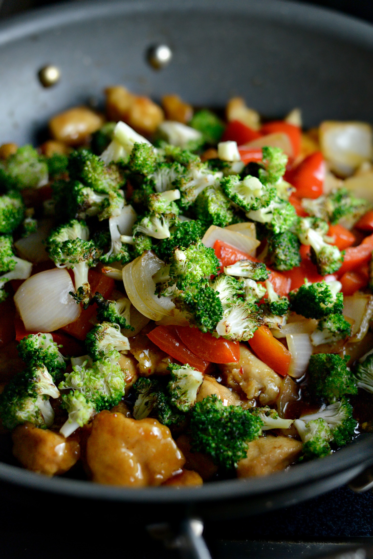 Spicy Ginger Sesame Chicken Stir-Fry - Simply Scratch