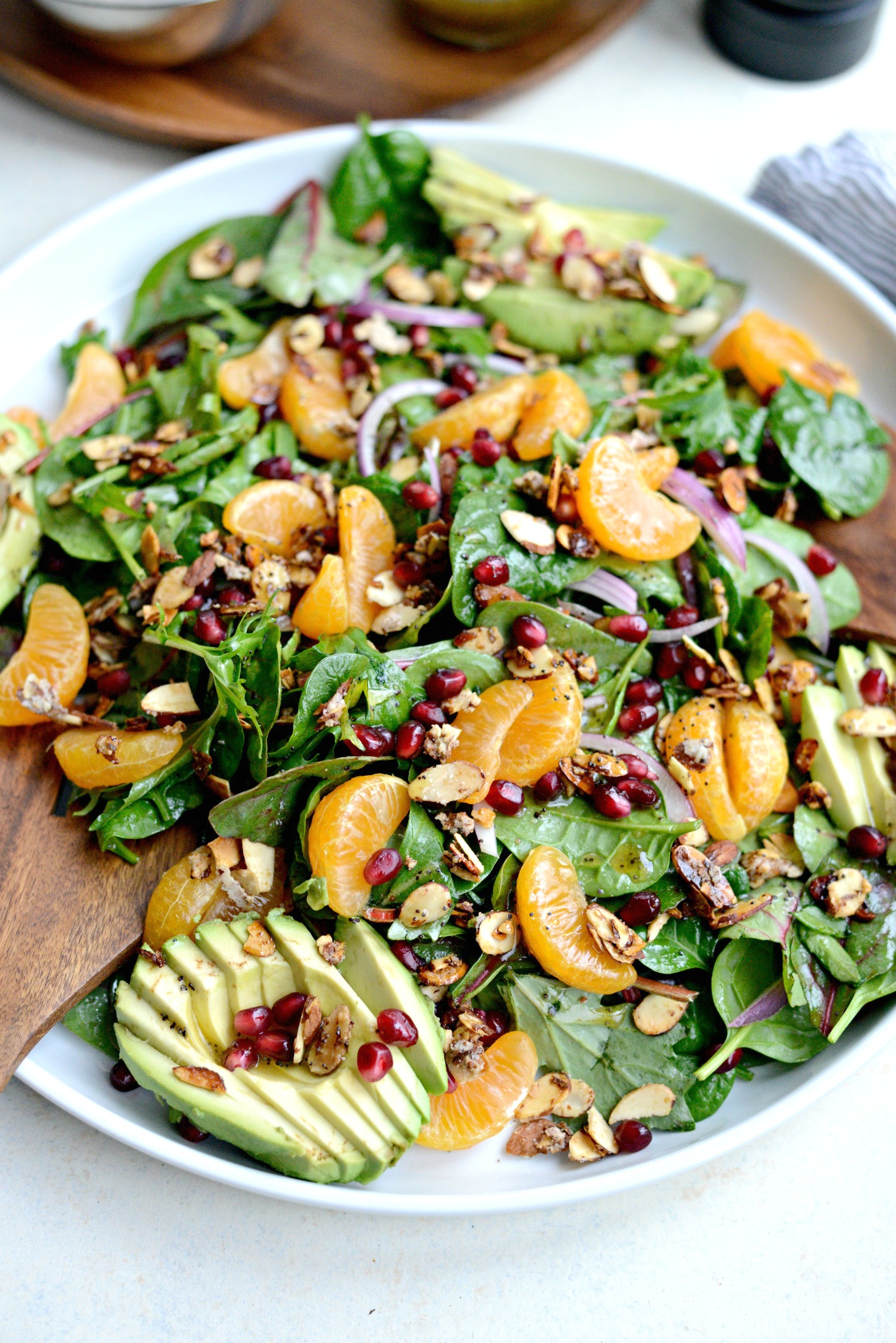 Mandarin Orange Salad With Poppy Seed Vinaigrette Simply Scratch