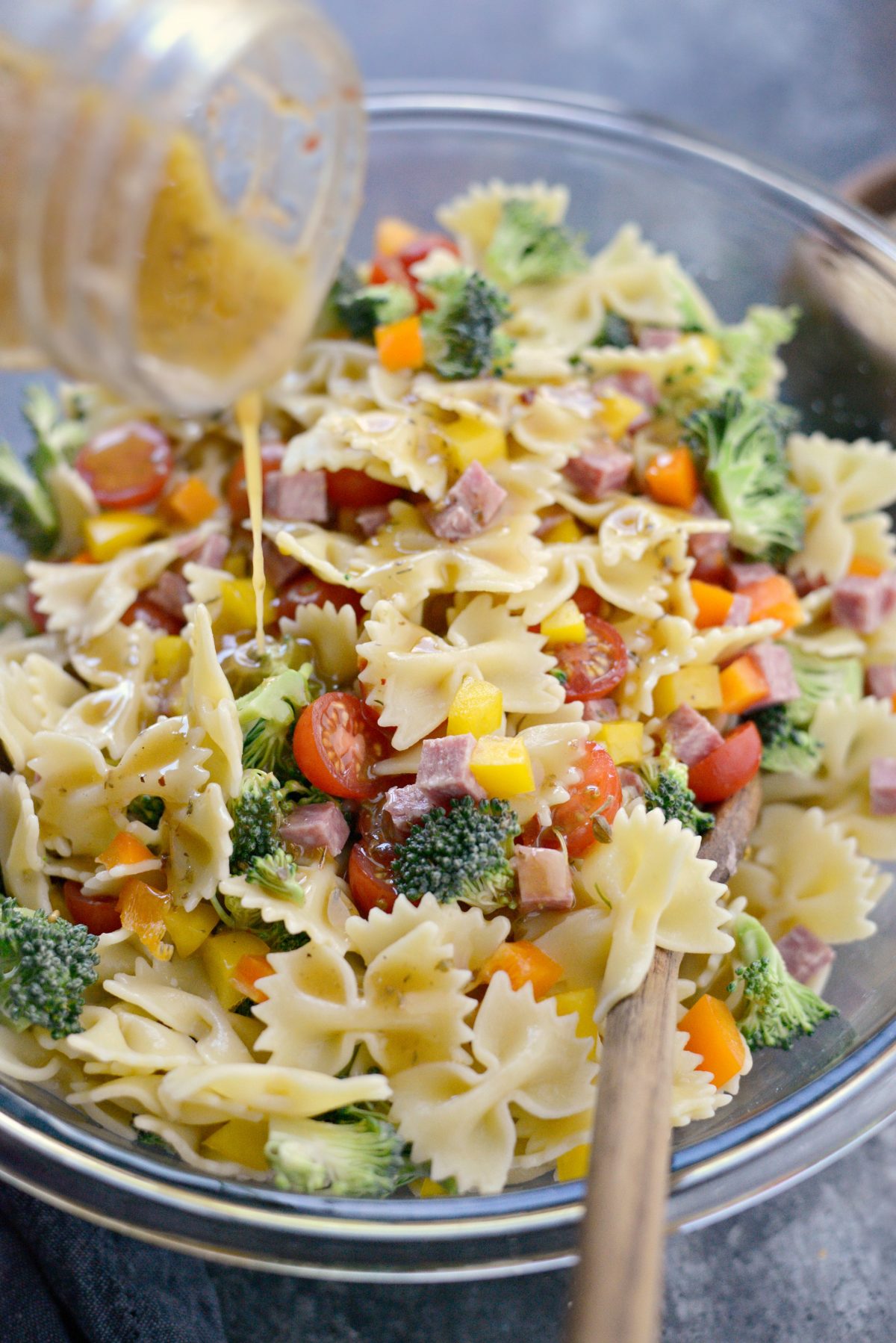 Zesty Bow Tie Pasta Salad Recipe Dandk Organizer