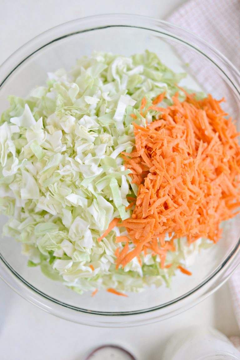 Classic Coleslaw Recipe with Homemade Dressing - Simply Scratch