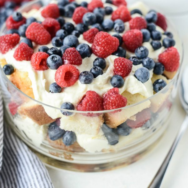 Red White and Blue Trifle - Simply Scratch