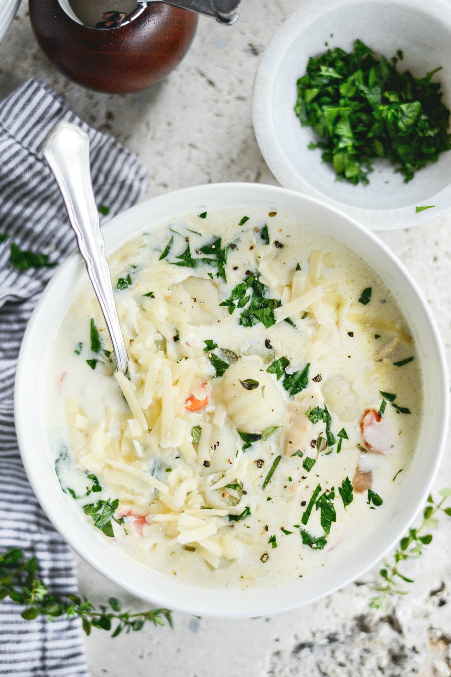 Easy Gnocchi Chicken Soup - Just a Taste