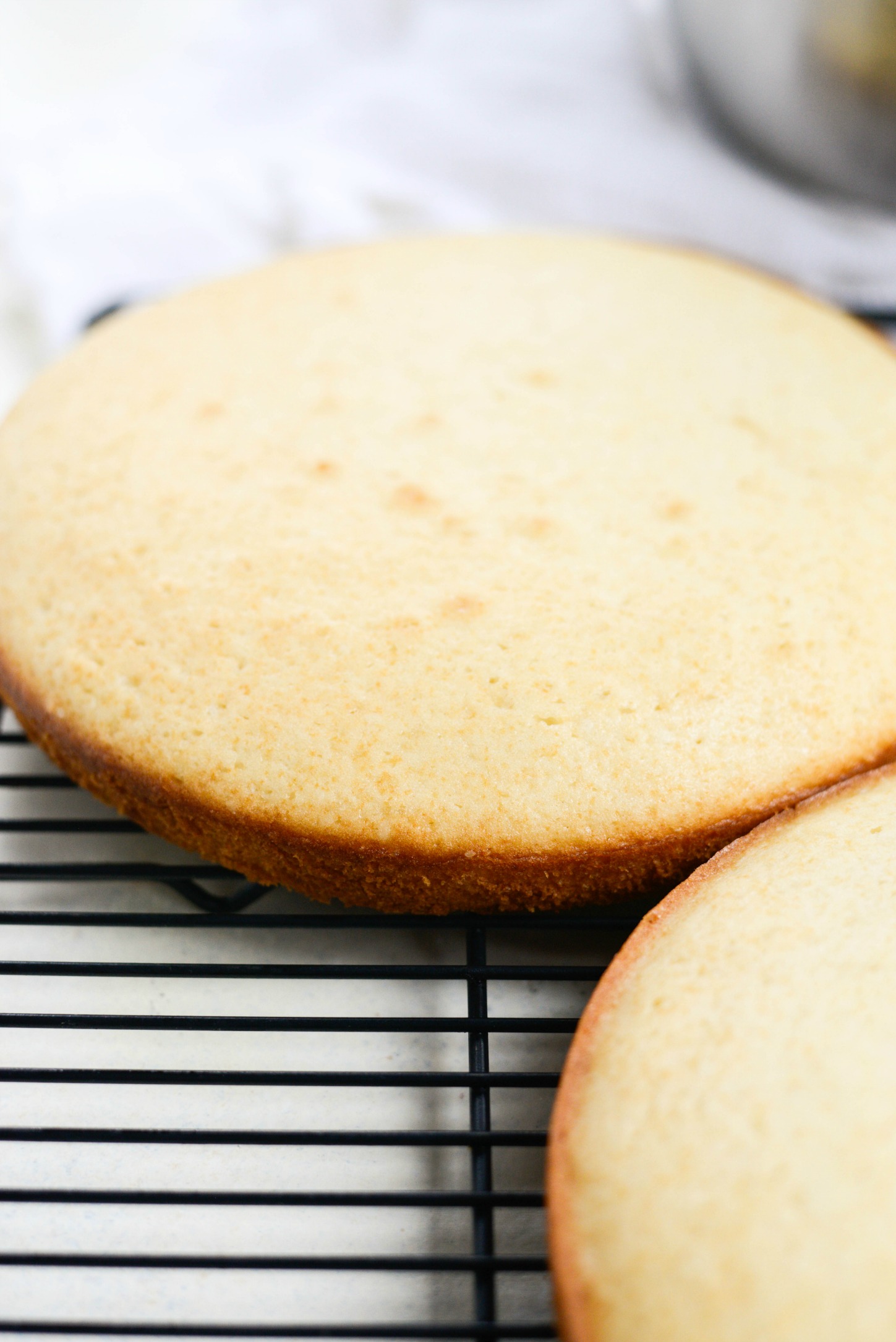 Simply Scratch Homemade White Cake with Vanilla Buttercream Frosting ...